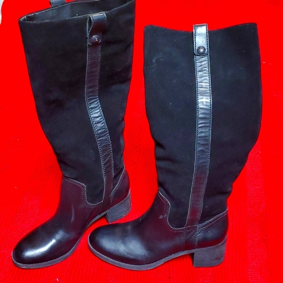 BCBGeneration Tall Leather Suede Boots - Picture 2 of 6